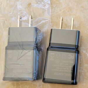 USB Wall Charger Adapter, Fast Charging, Travel Adapter, 2-Pack